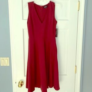 Lulu’s maroon knee length cocktail dress